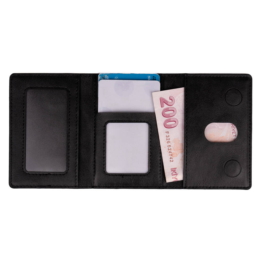 Zore CRD-08 M-safe Magnetik Yapıştırmalı 5 Hazneli Mıknatıslı Kartlık