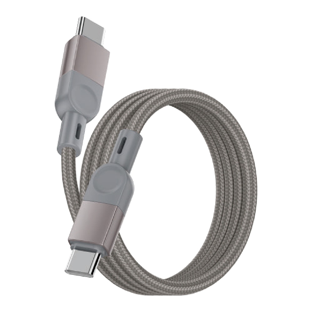 Zore ZR-44 Type-C to Type-C PD 100W Örgü Tasarımlı Hızlı Şarj Özellikli Data ve Şarj Kablosu 1M image