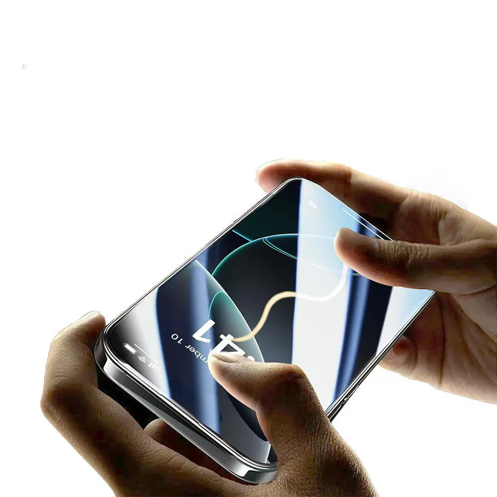 Apple iPhone 16 Pro Max Zore 3D Mobi HD Temperli Cam Ekran Koruyucu + Kolay Uygulama Aparatı