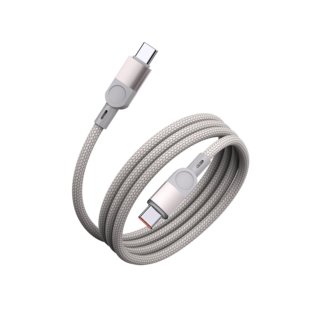 Zore ZR-44 Type-C to Type-C PD 100W Örgü Tasarımlı Hızlı Şarj Özellikli Data ve Şarj Kablosu 1M
