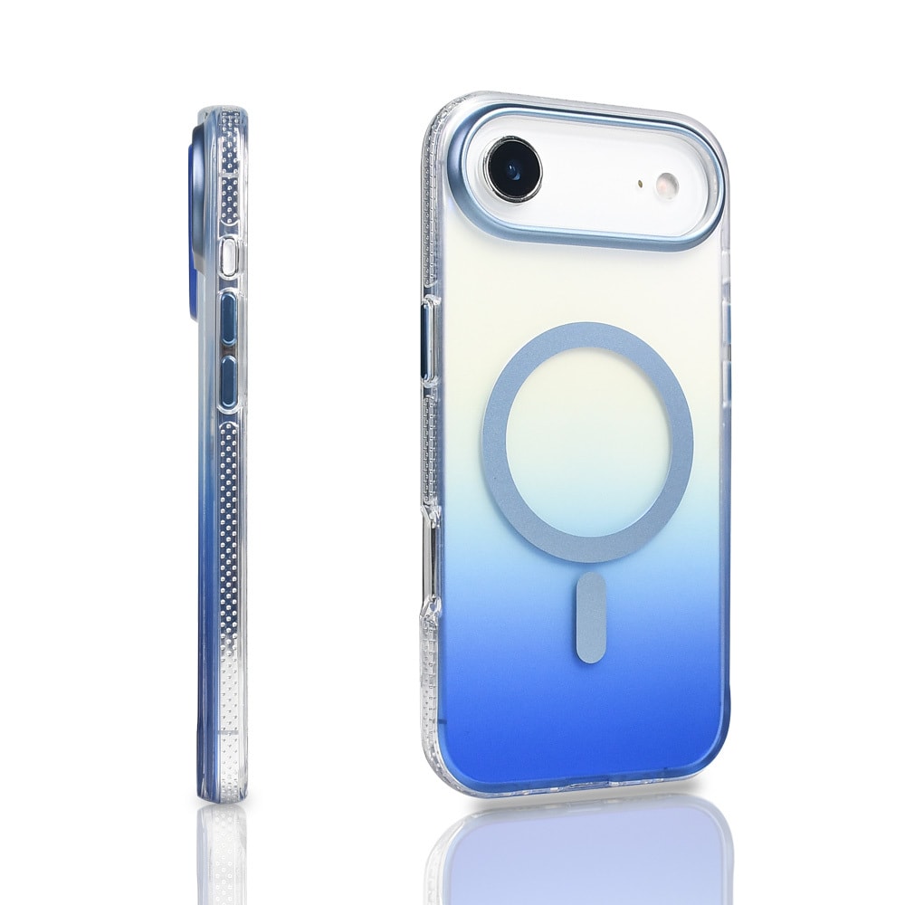 Apple iPhone 17 Air Kılıf M-safe Şarj Özellikli Transparan Renk Geçişli Zore Toros Kapak