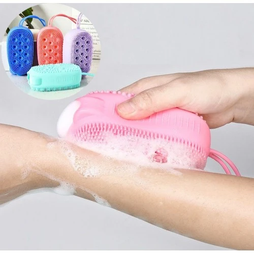 Süngerli Silikon Banyo Kesesi image