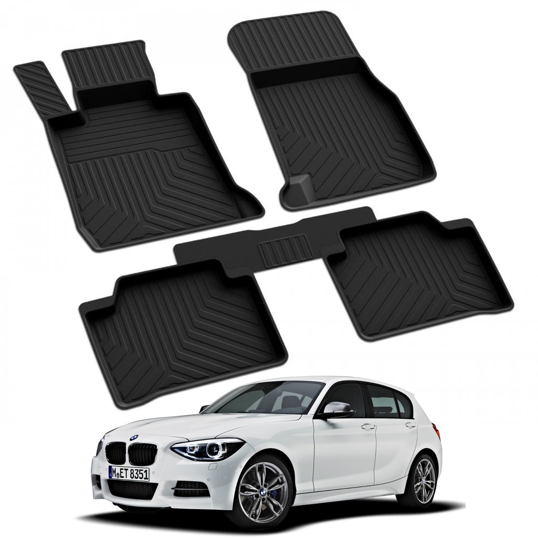 BMW 1 SERİSİ F20 2011-2017 Model Yılları İçin Uyumlu Yeo 4D Paspas Takımı