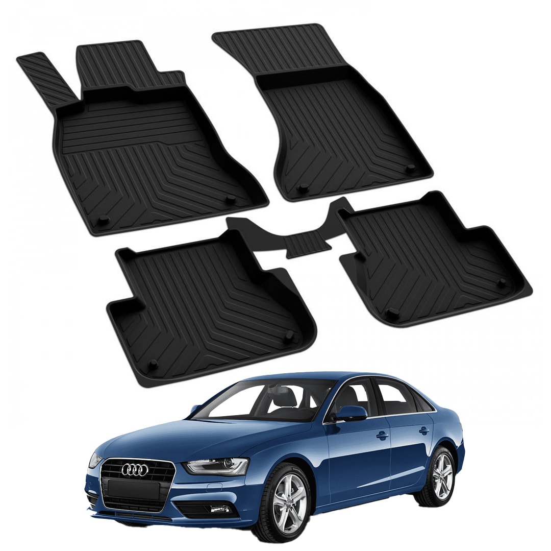 Audi A4 2016-2019 Model Yılları İçin Uyumlu Yeo 4D Paspas Takımı