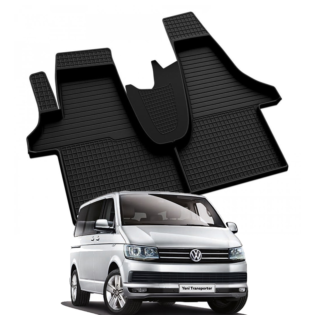 VOLKSWAGEN TRANSPORTER T5 2003-2015 Model Yılları İçin Uyumlu Yeo 4D Havuzlu Paspas Takımı