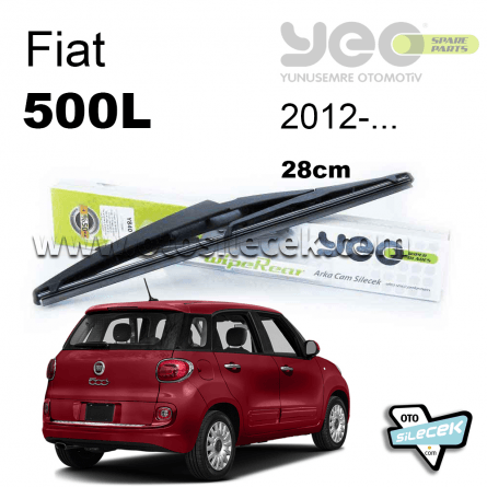 Fiat 500L 09.2012-..Ve Sonrası Model Yılları İçin Uyumlu Yeo Arka Silecek