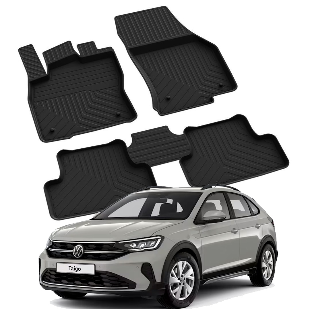 VOLKSWAGEN TAIGO 2021-2024 Model Yılları İçin Uyumlu Yeo 4D Havuzlu Paspas Takımı