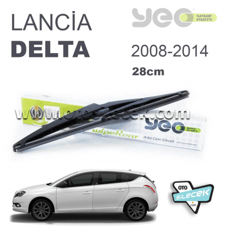 Lancia Delta [844] 07.2008-12.2014 Model Yılları İçin Uyumlu Yeo Arka Silecek