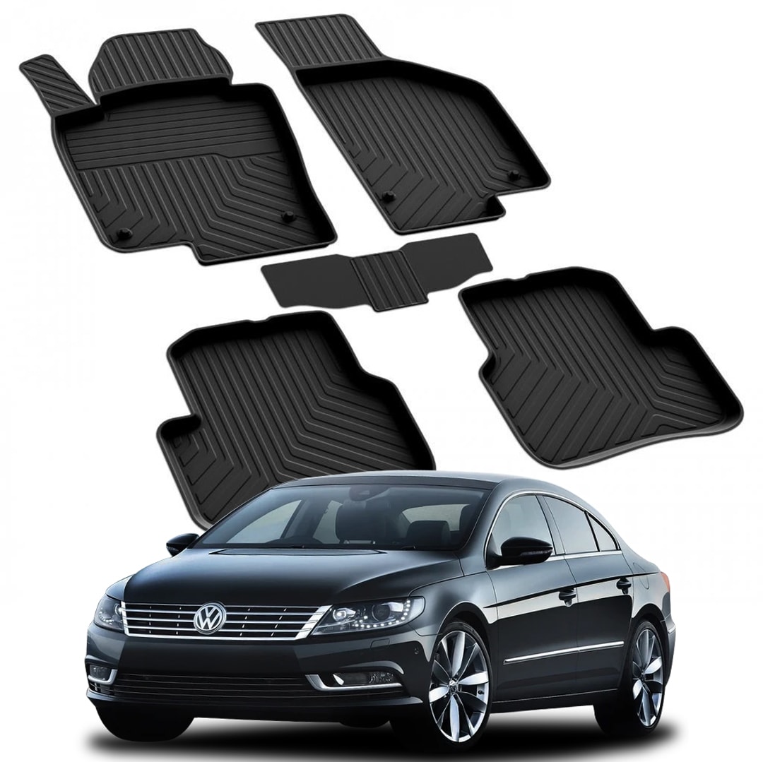 VOLKSWAGEN PASSAT CC 2011-2016 Model Yılları İçin Uyumlu Yeo 4D Havuzlu Paspas Takımı