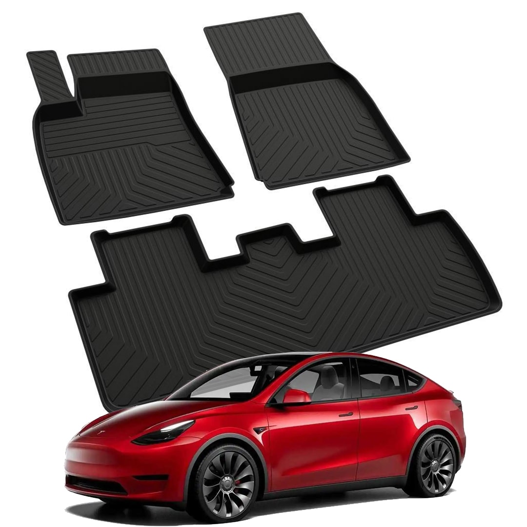 Tesla Mode Y 2020-2024 Model Yılları İçin Uyumlu Yeo 4D Havuzlu Paspas Takımı