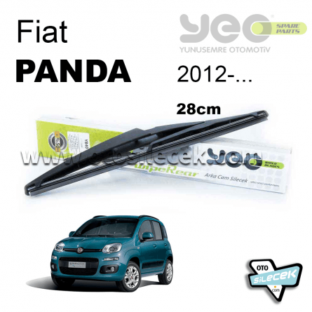 Fiat Panda 02.2012-.. Ve Sonrası Model Yılları İçin Uyumlu Yeo Arka Silecek