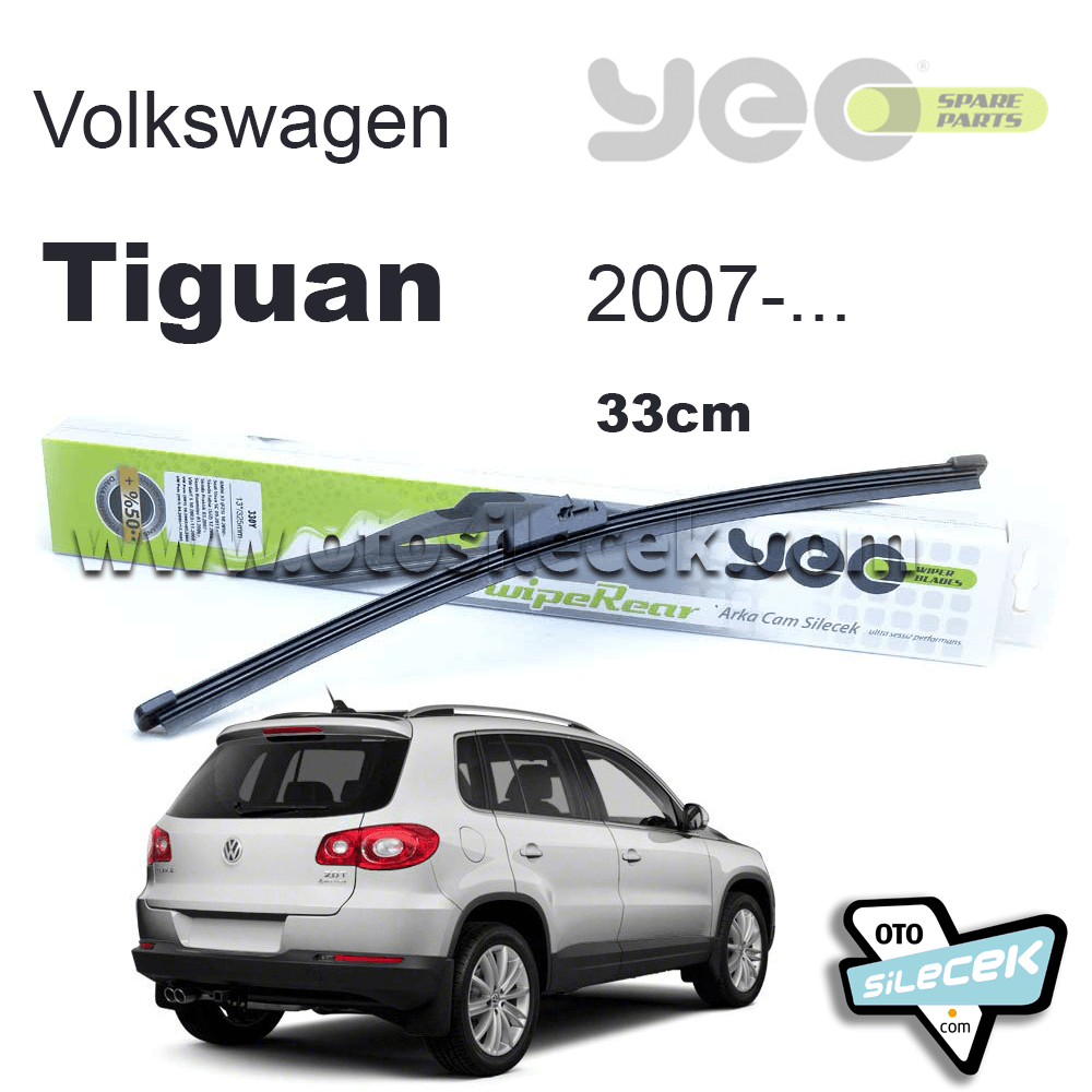 *VW Tiguan [5N1][5N2] 2007-2015 Model Yılları İçin Uyumlu Yeo Arka Silecek
