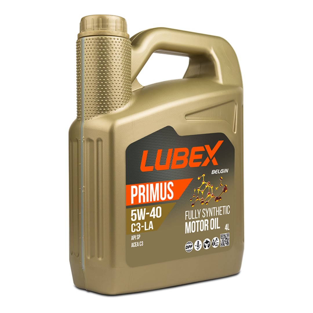 Lubex Primus C3-LA 5W40 4 Lt Partiküllü Motor Yağı
