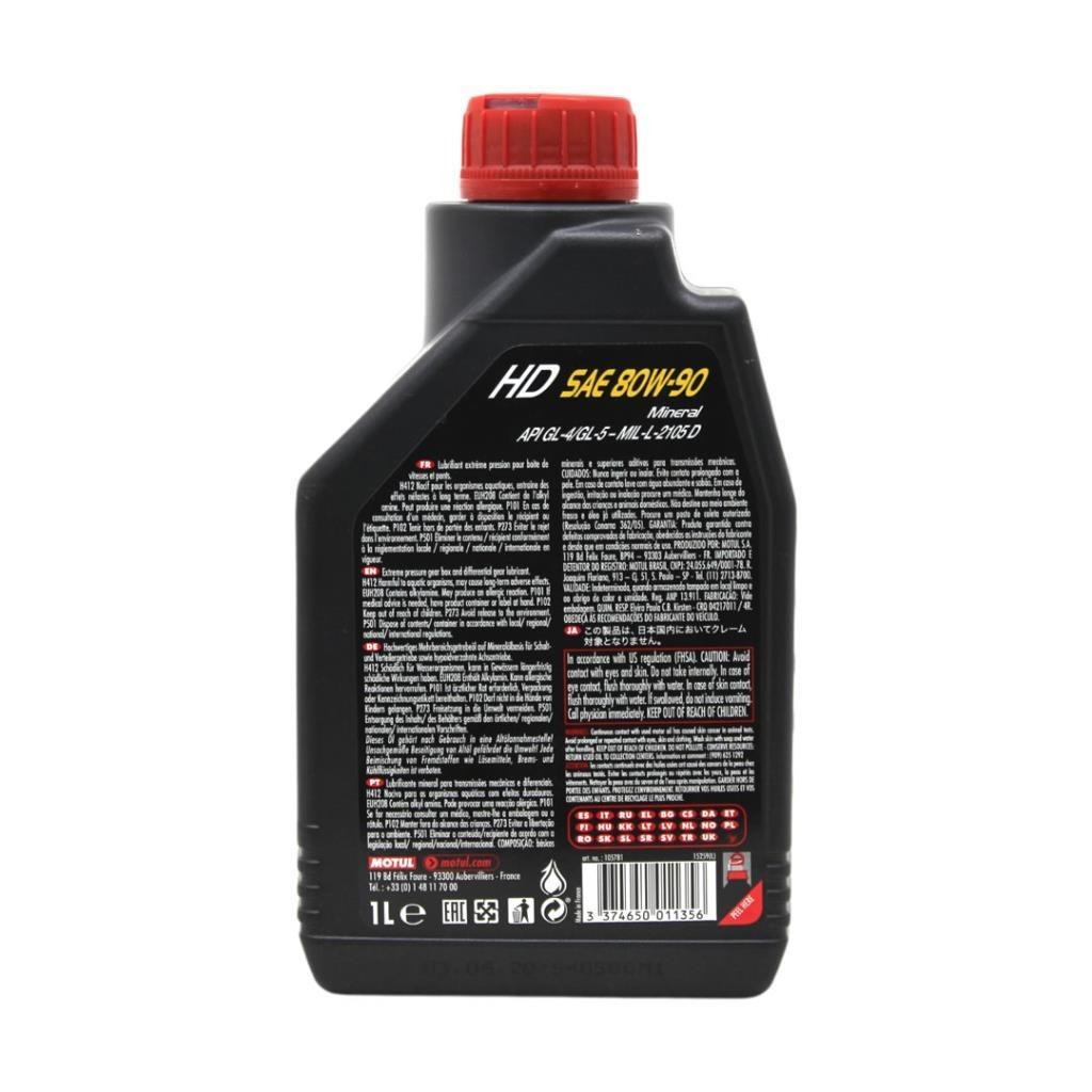 Motul HD SAE 80W90 1 Lt Manuel Şanzıman Yağı (12 Adet)