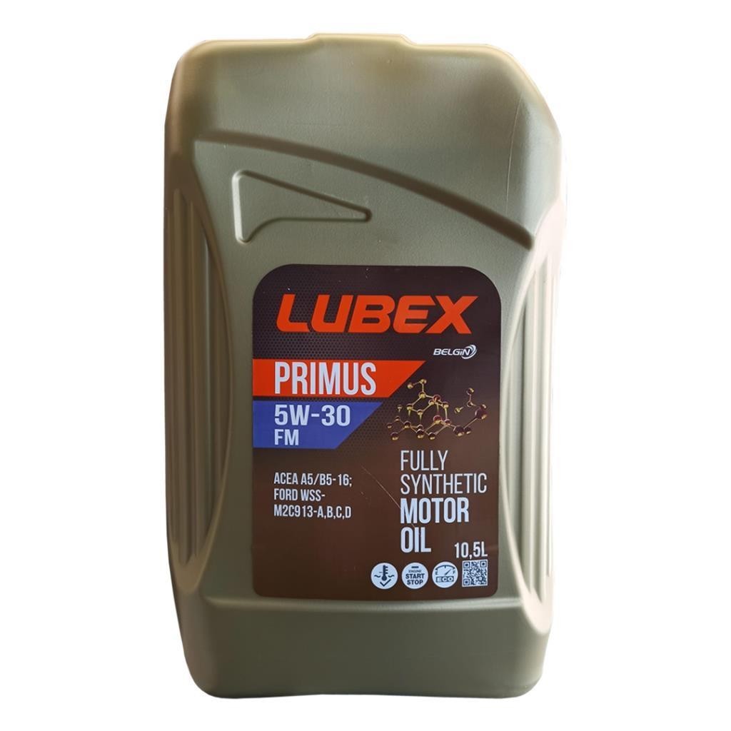 Lubex Primus FM 5W30 10.5 Lt Tam Sentetik Motor Yağı