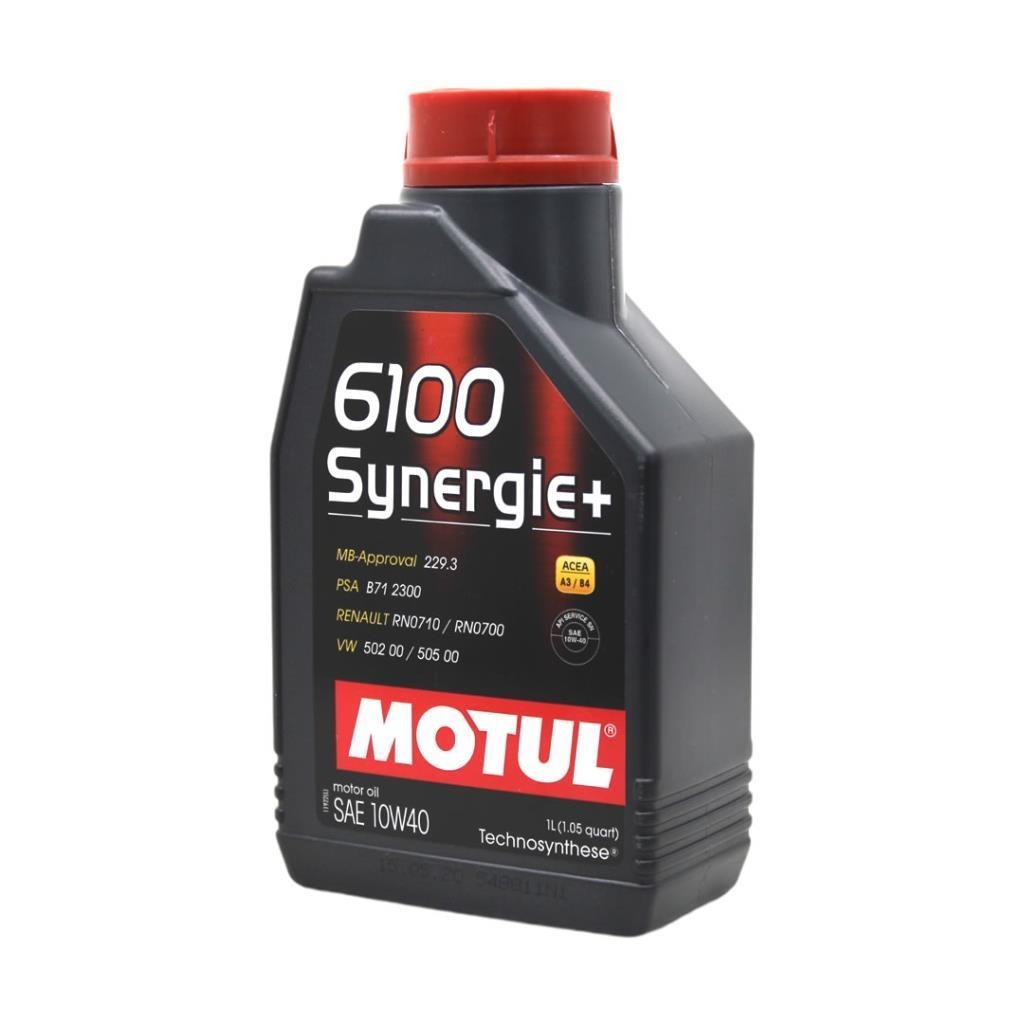Motul 6100 Synergie+ 10W40 1 Lt Motor Yağı (12 Adet)