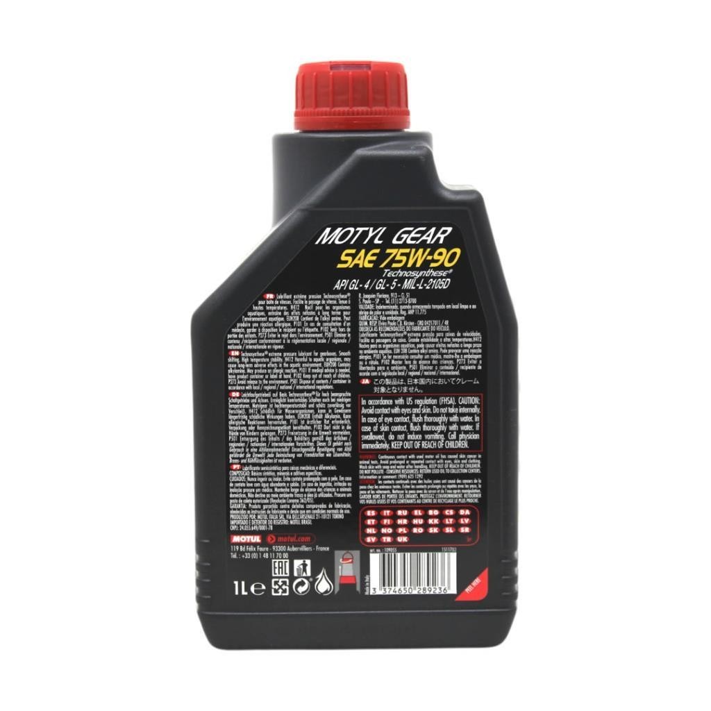 Motul Motylgear 75W90 1 Lt Manuel Şanzıman Yağı (4 Adet)