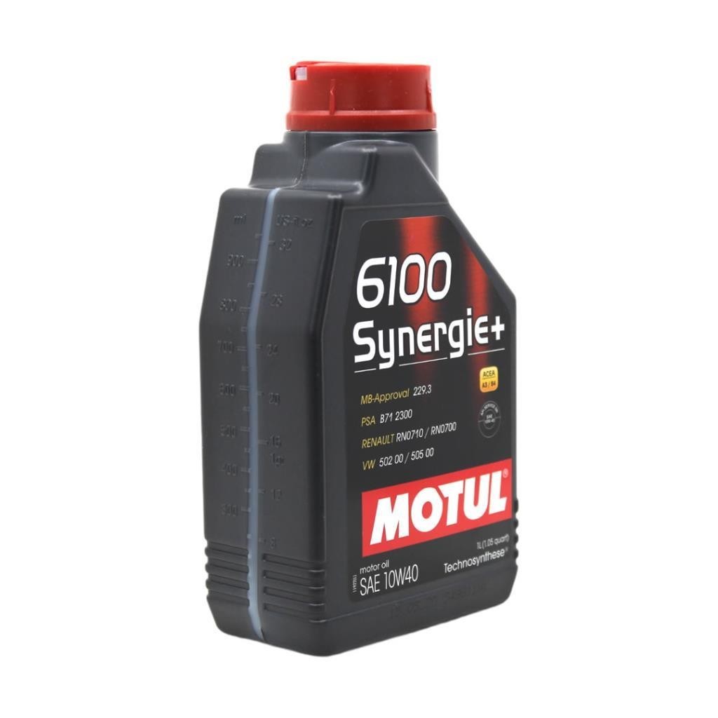 Motul 6100 Synergie+ 10W40 1 Lt Motor Yağı (6 Adet)