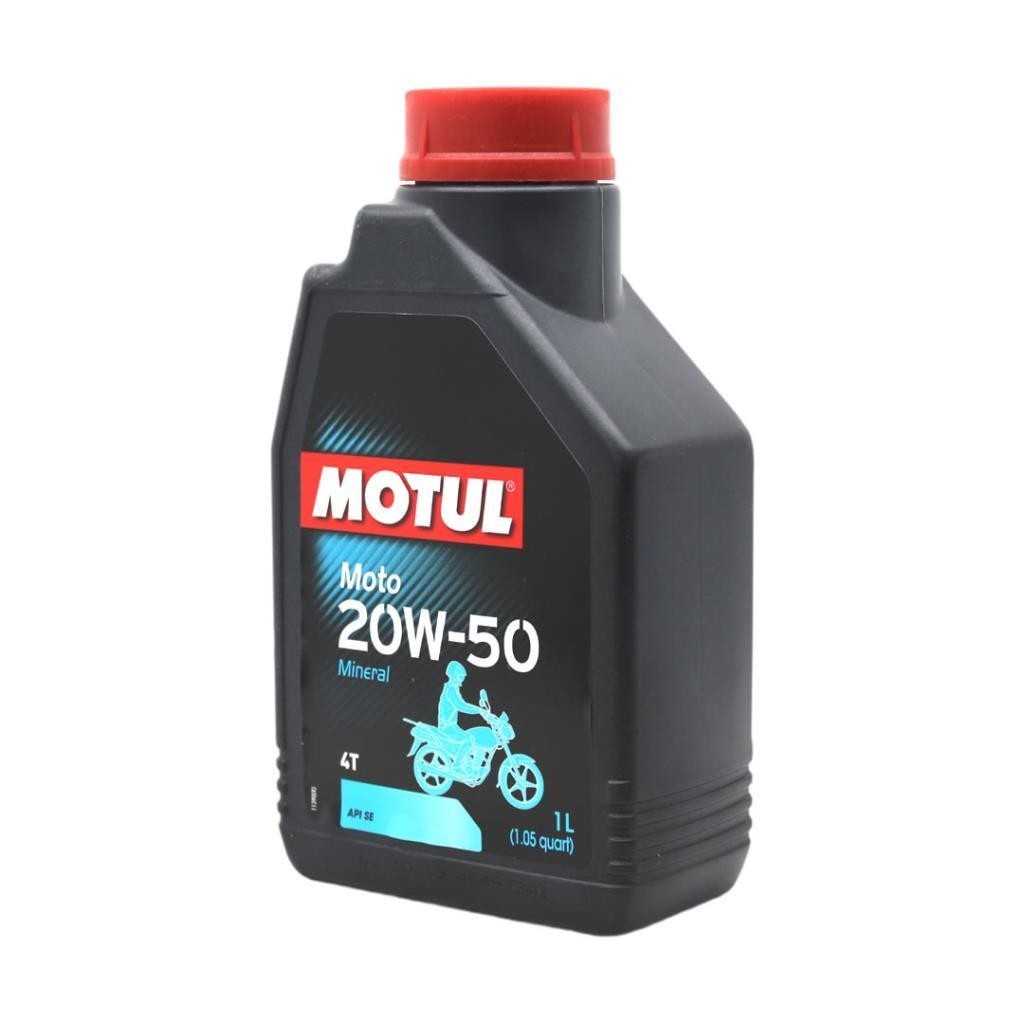 Motul Moto 4T 20W50 1 Lt Mineral Motosiklet Yağı (2 Adet)