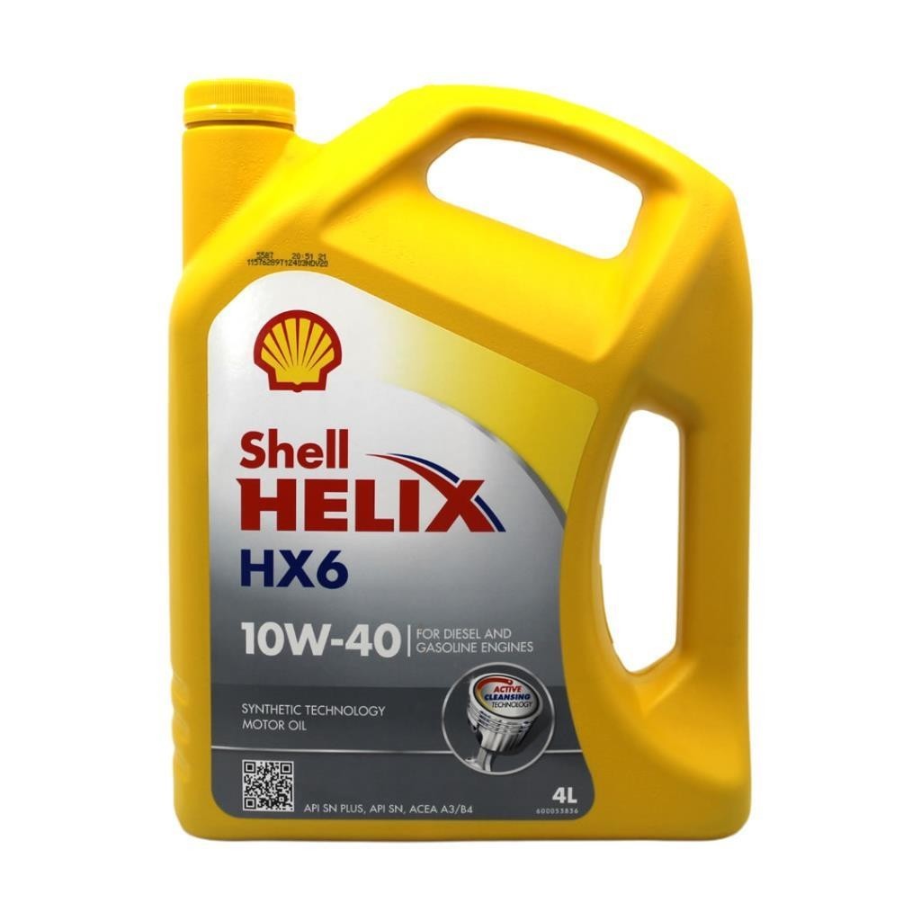 Shell Helix HX6 10W40 Motor Yağı 4 Lt