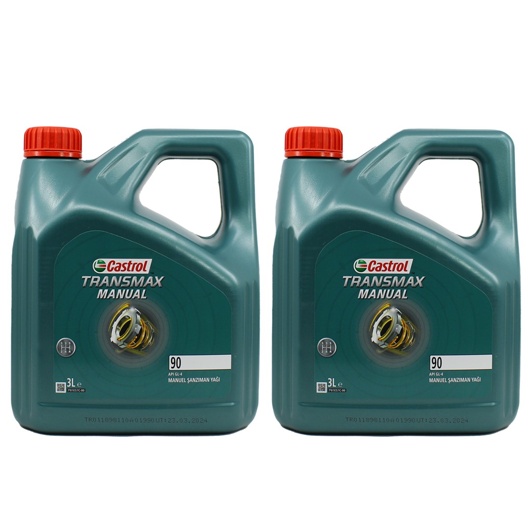 Castrol Transmax Manual 90 3 Lt Şanzıman Dişli Yağı (2 Adet)