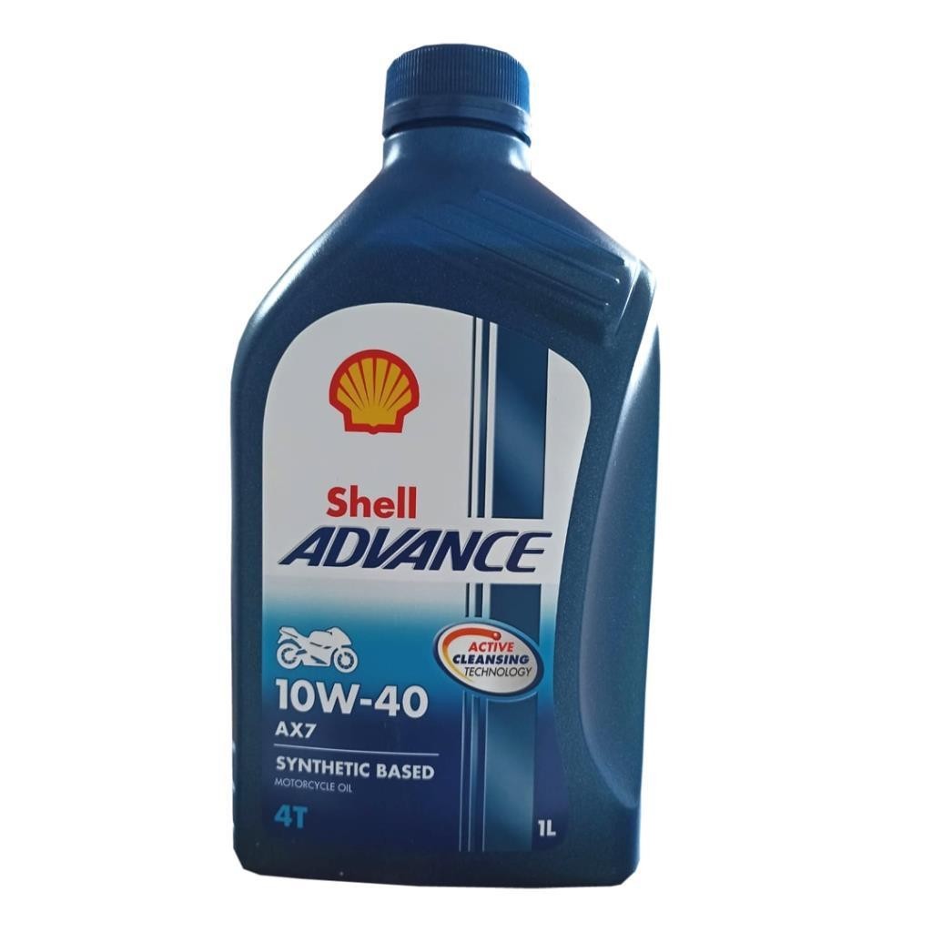 Shell Advance AX7 4T 10W40 1 Lt 4 Zamanlı Motosiklet Yağı