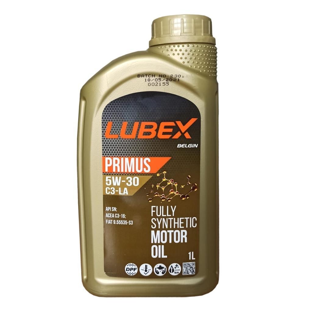 Lubex Primus C3-LA 5W30 1 Lt Tam Sentetik Motor Yağı (12 Adet)