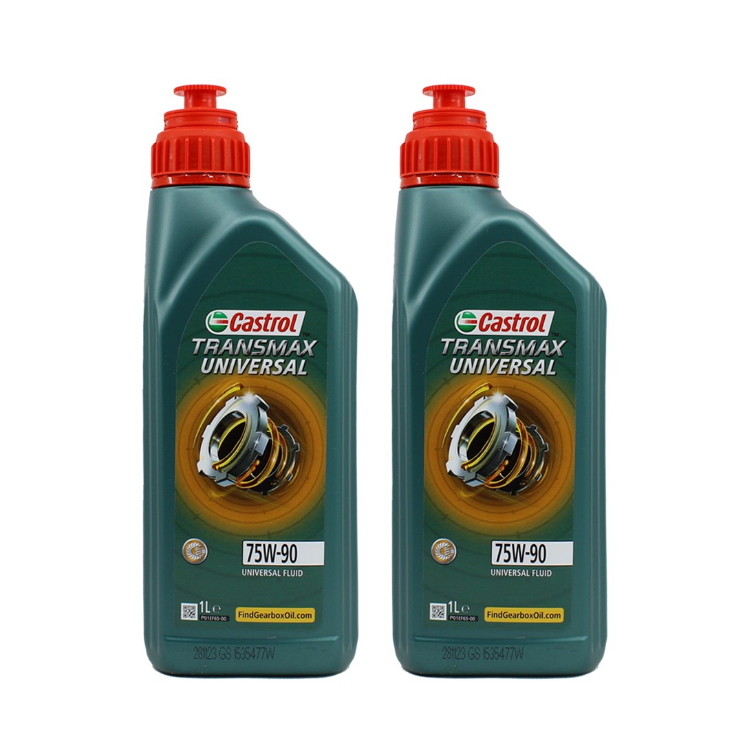 Castrol Transmax Universal 75W90 1 Lt Şanzıman Yağı (2 Adet)