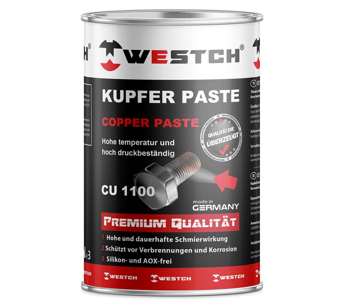 Westch Bakır Pastası CU 1100 1 Kg Yüksek Sıcaklığa Dayanıklı