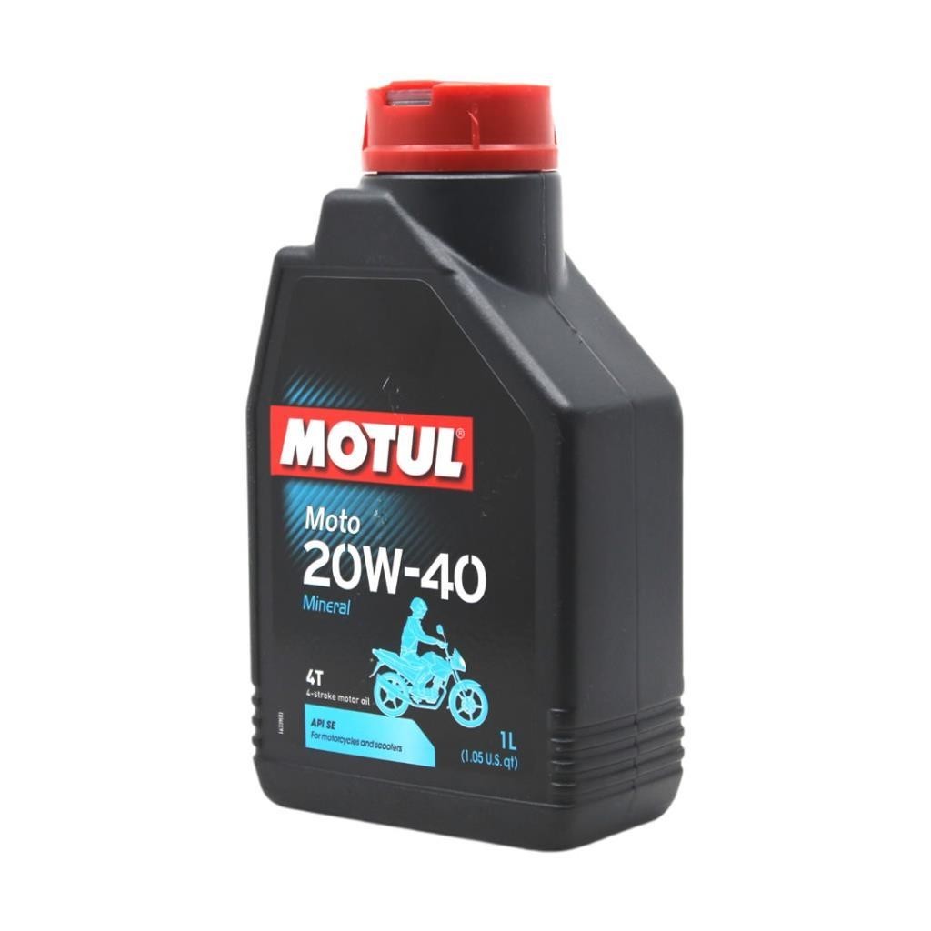 Motul Moto 4T 20W40 1 Lt Mineral Motosiklet Yağı (6 Adet)