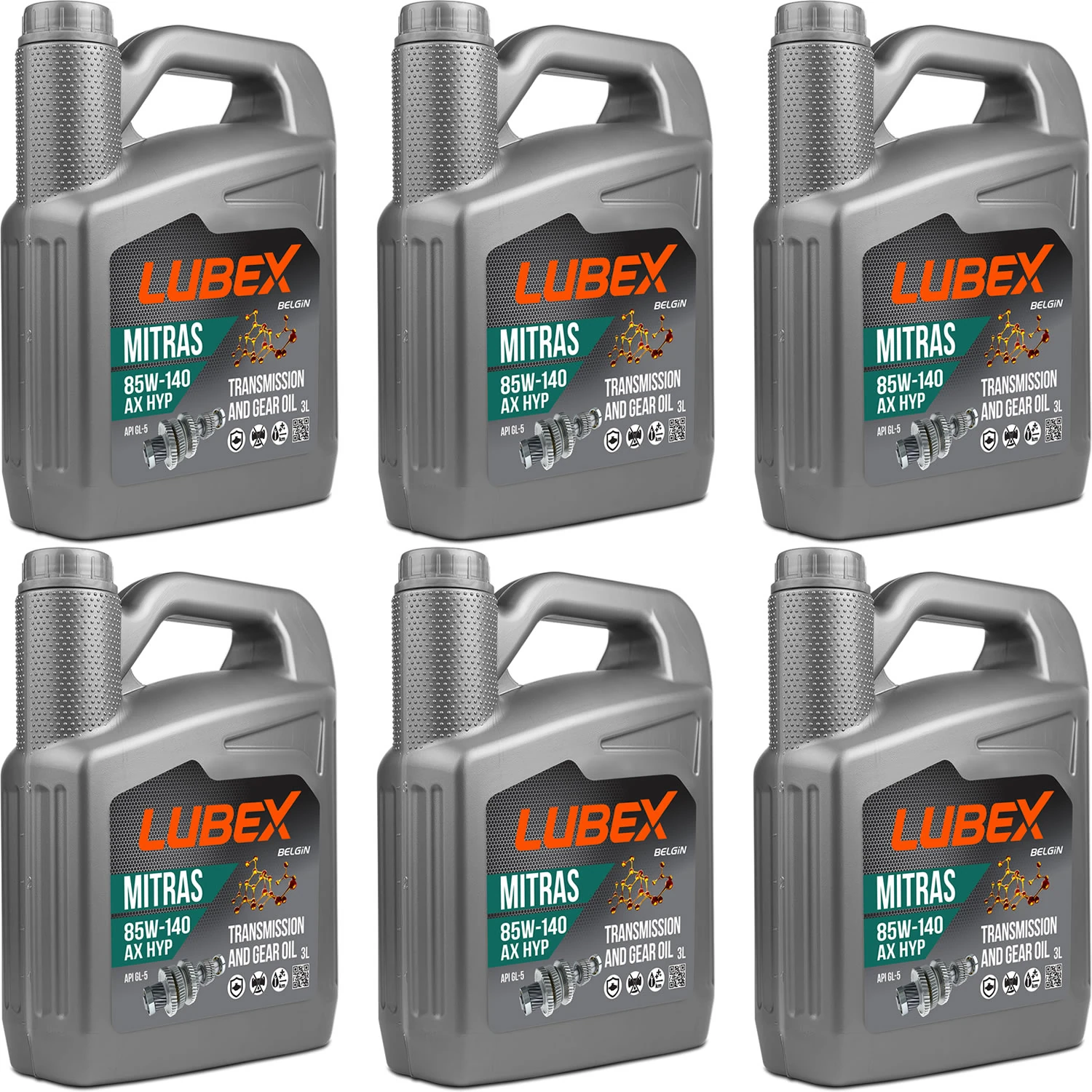 Lubex Mitras AX HYP 85W140 3 Lt Şanzıman Yağı 6 Adet Fiyatı