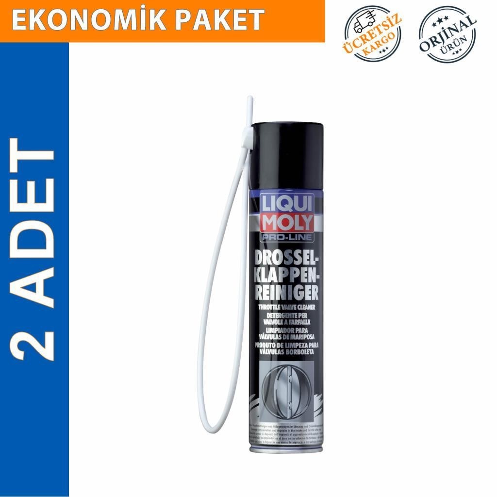 Liqui Moly Boğaz Kelebeği Temizleyici Sprey 400 ML (2 Adet) (5111)