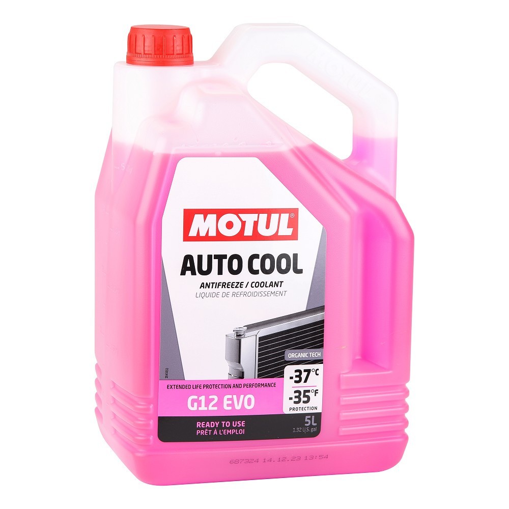 Motul Auto Cool G12 Evo 5 Lt Kırmızı Antifriz