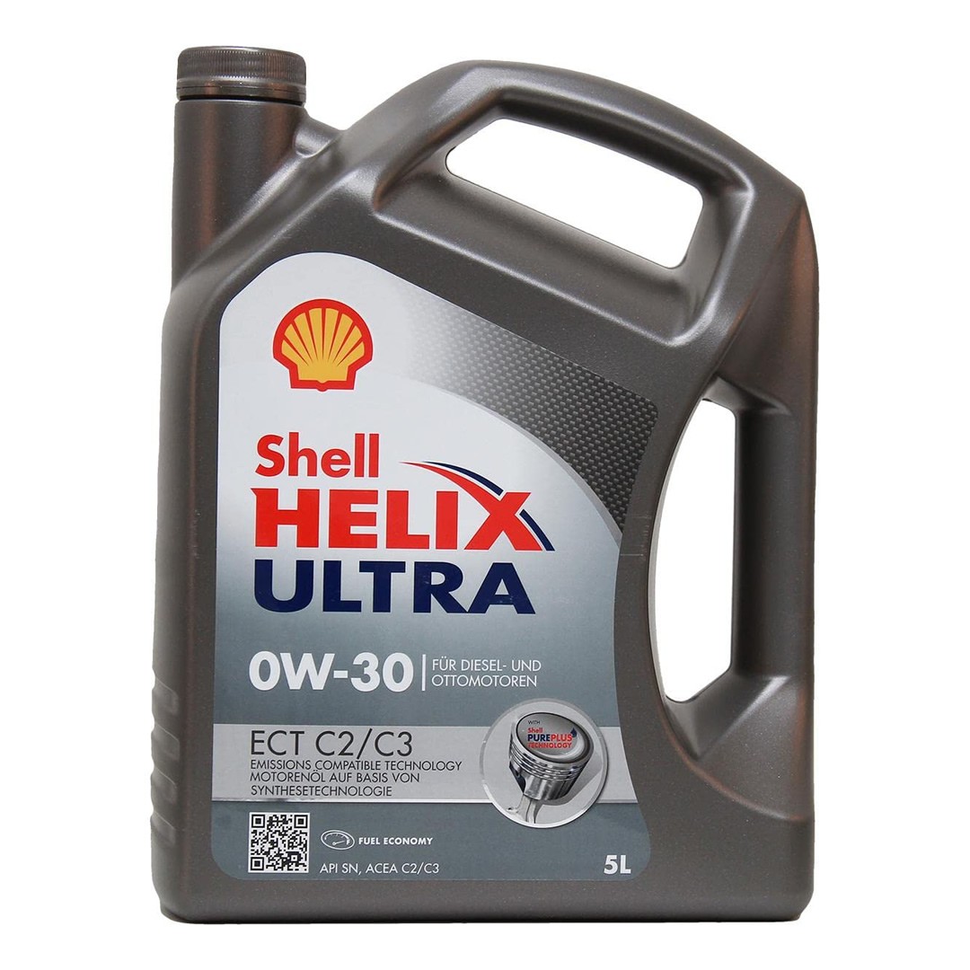 Shell Helix Ultra ECT C2/C3 0W-30 5 Lt Motor Yağı