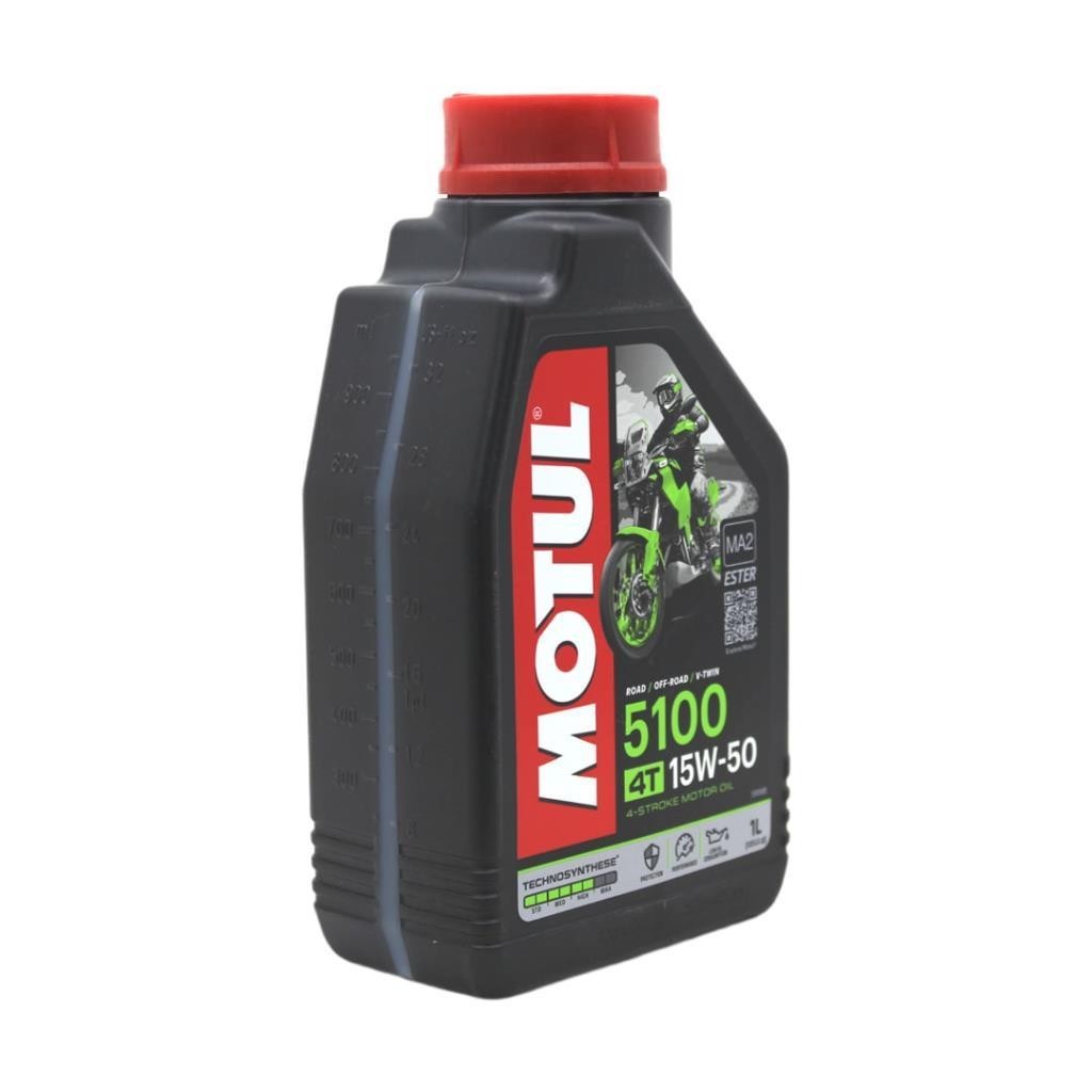 Motul 5100 15W50 4T 1 Lt 4 Zamanlı Motosiklet Yağı (12 Adet)