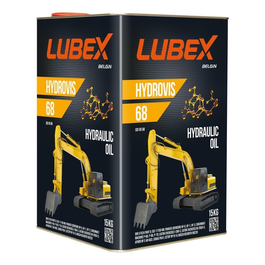 Lubex Hydrovis 68 Numara 15 Kg Hidrolik Yağı