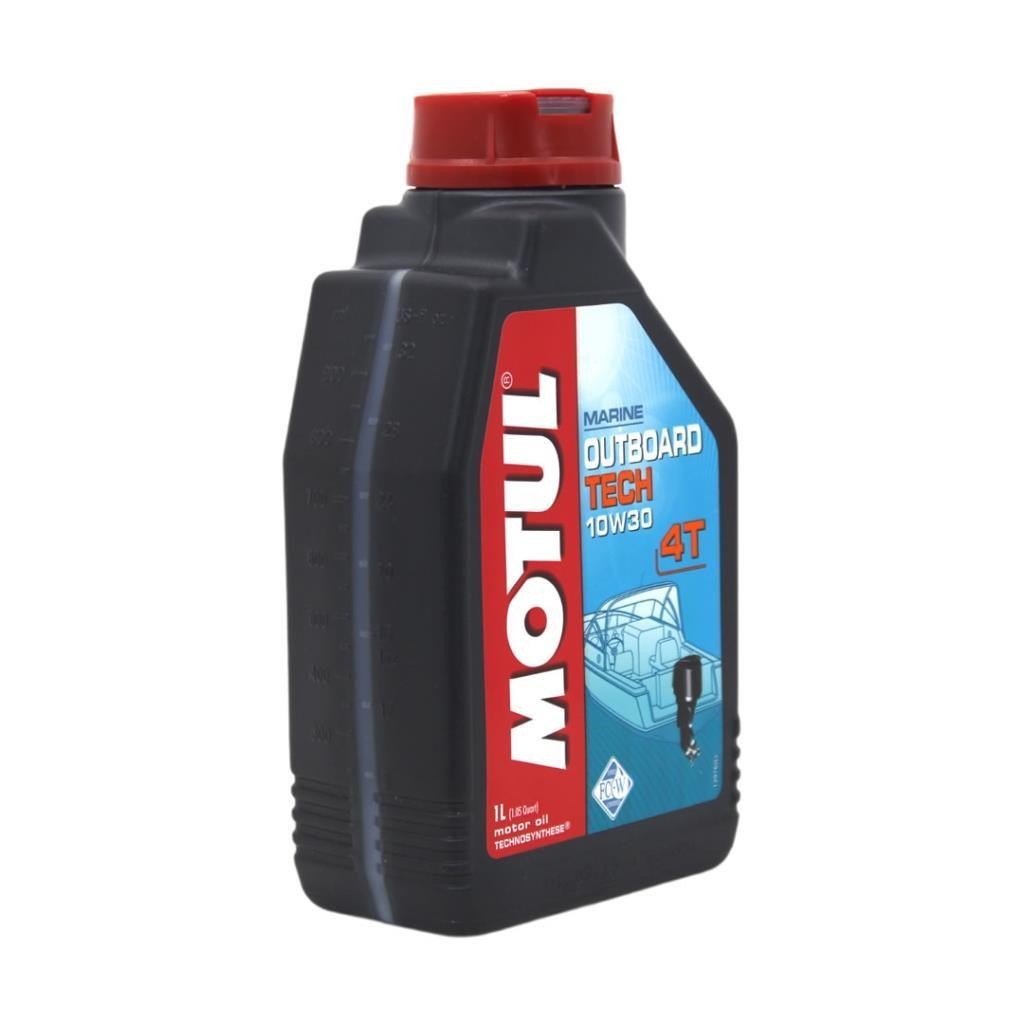 Motul Marine Outboard Tech 4T 10W30 1 Lt Tekne Motor Yağı (6 Adet)