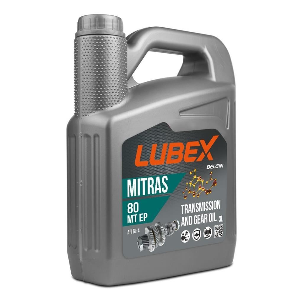 Lubex Mitras MT EP 80 3 Lt Şanzıman Yağı (4 Adet)