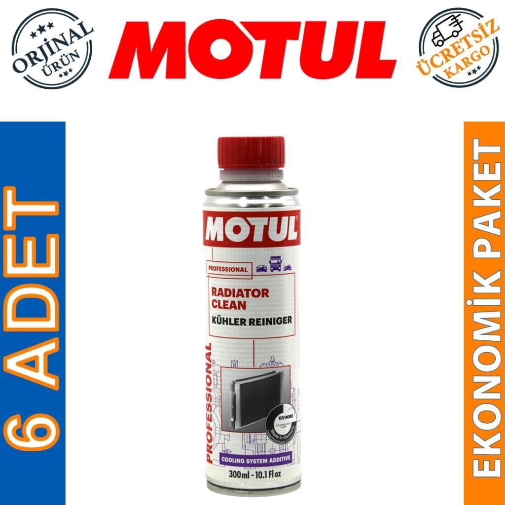 Motul Radiator Clean 300 Ml Radyatör Sistem Temizleyici (6 Adet)