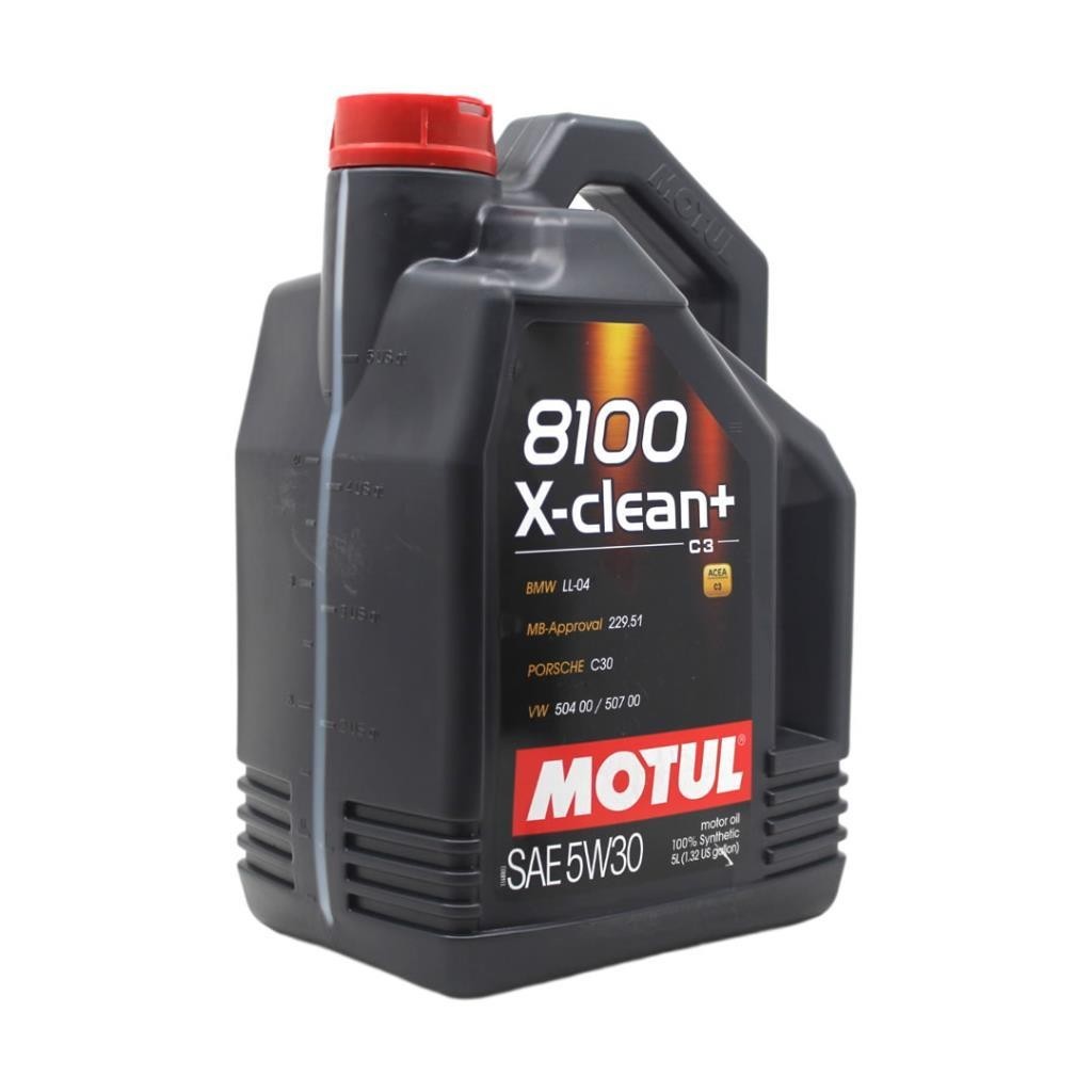 Motul 8100 X-Clean+ 5W30 5 Lt Tam Sentetik Motor Yağı (2 Adet)