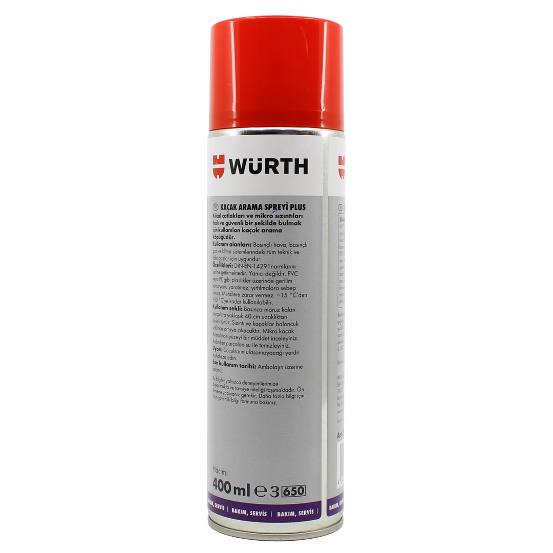 Würth Kaçak Arama Plus Kontrol Sprey 400 ML