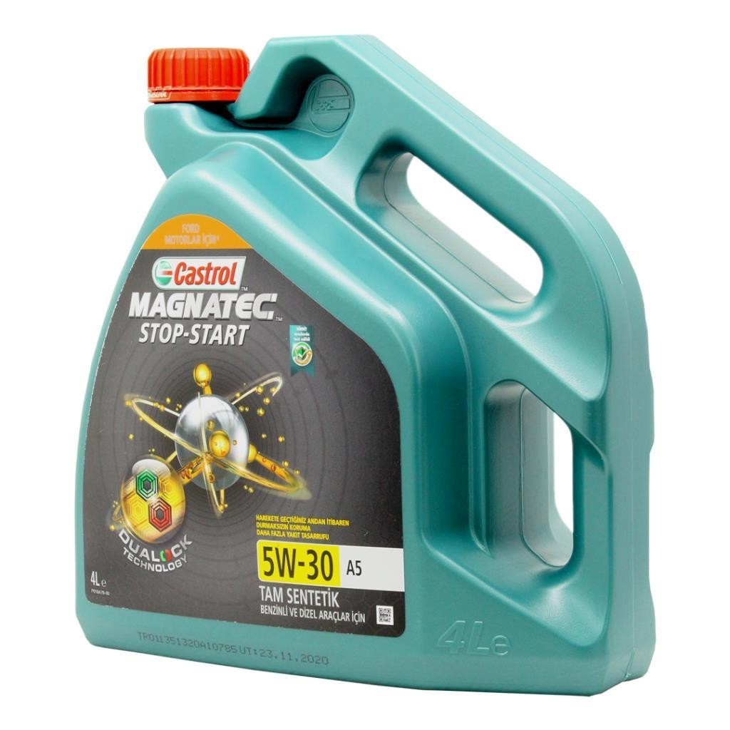 Castrol Magnatec Stop-Start 5W30 A5 4 Lt Tam Sentetik Motor Yağı (2 Adet)