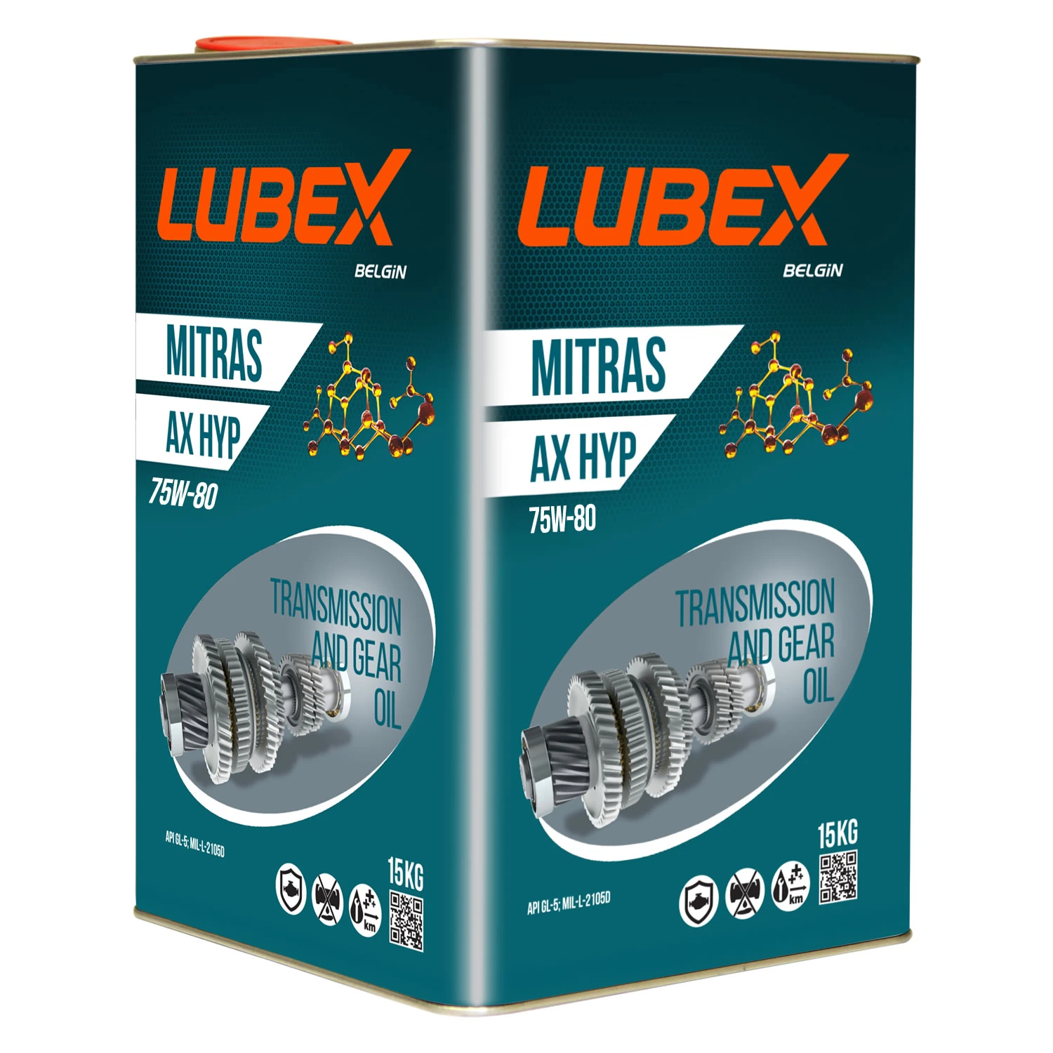 Lubex Mitras AX HYP 75W80 15 Kg GL-5 Şanzıman Yağı Fiyatı