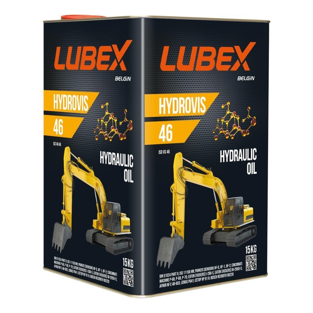 Lubex Hydrovis 46 Numara 15 Kg Hidrolik Yağı
