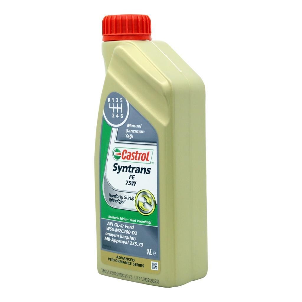 Castrol Transmax Manual FE 75W 1 Lt Şanzıman Yağı (4 Adet)