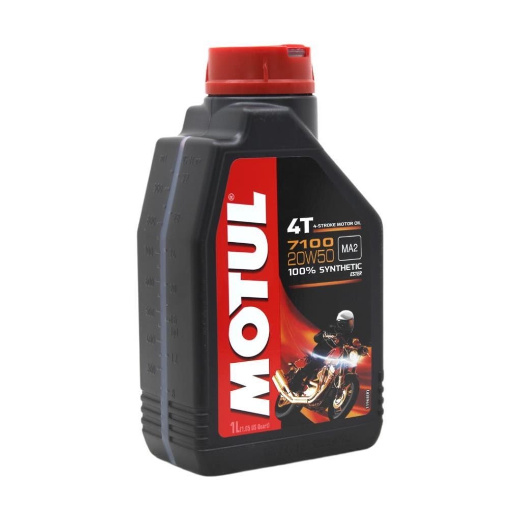 Motul 7100 4T 20W50 1 Lt Motosiklet Yağı (12 Adet)