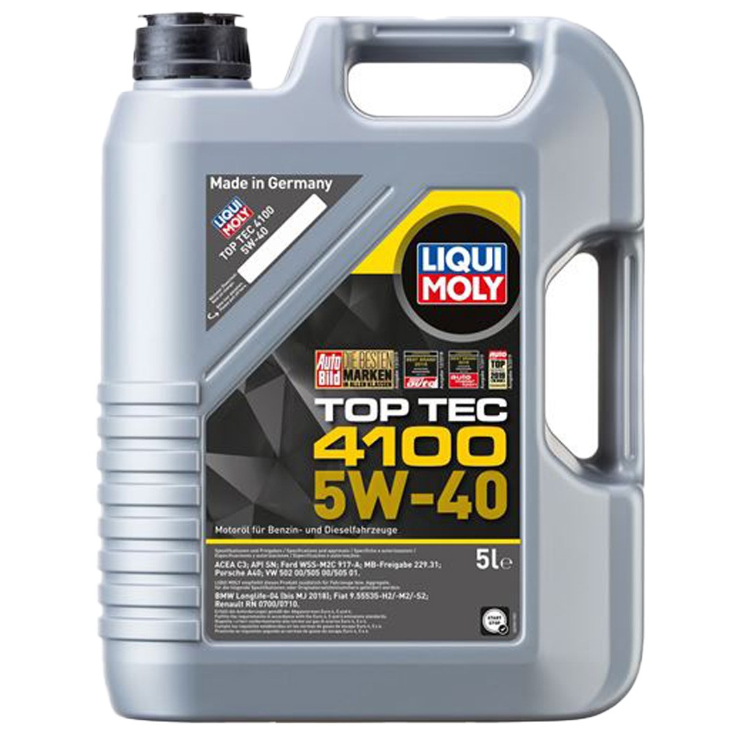 Lıquı Moly Top Tec 4100 5W40 5 Lt (9511)