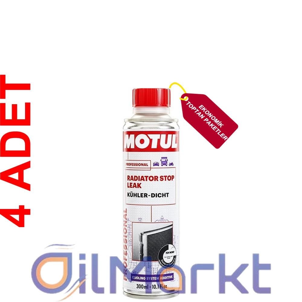 Motul Radiator Stop Leak 300 Ml Radyatör Çatlak Tıkayıcı (4 Adet)