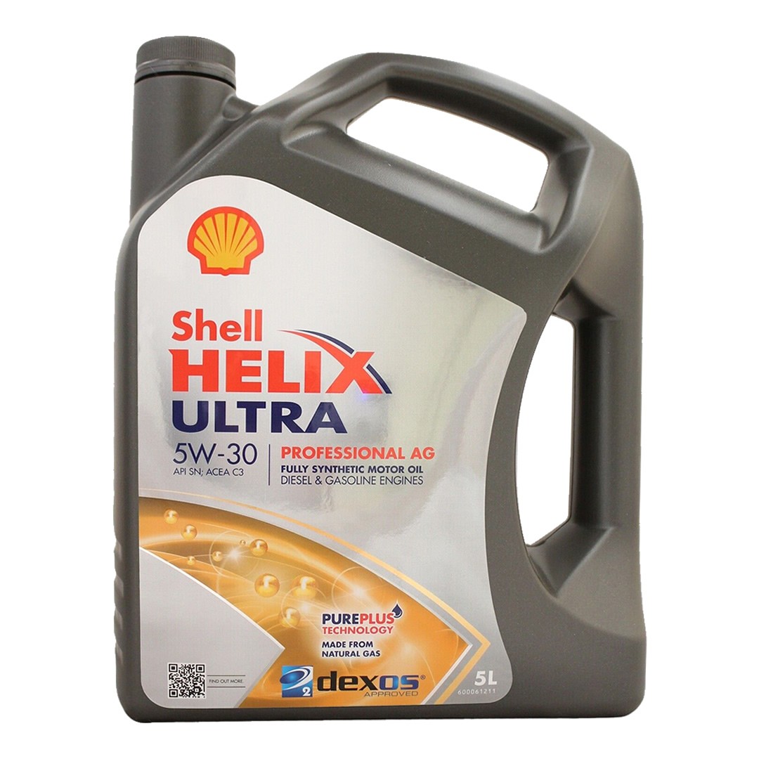 Shell Helix Ultra Pro AG 5W30 5 Lt Partiküllü Motor Yağı