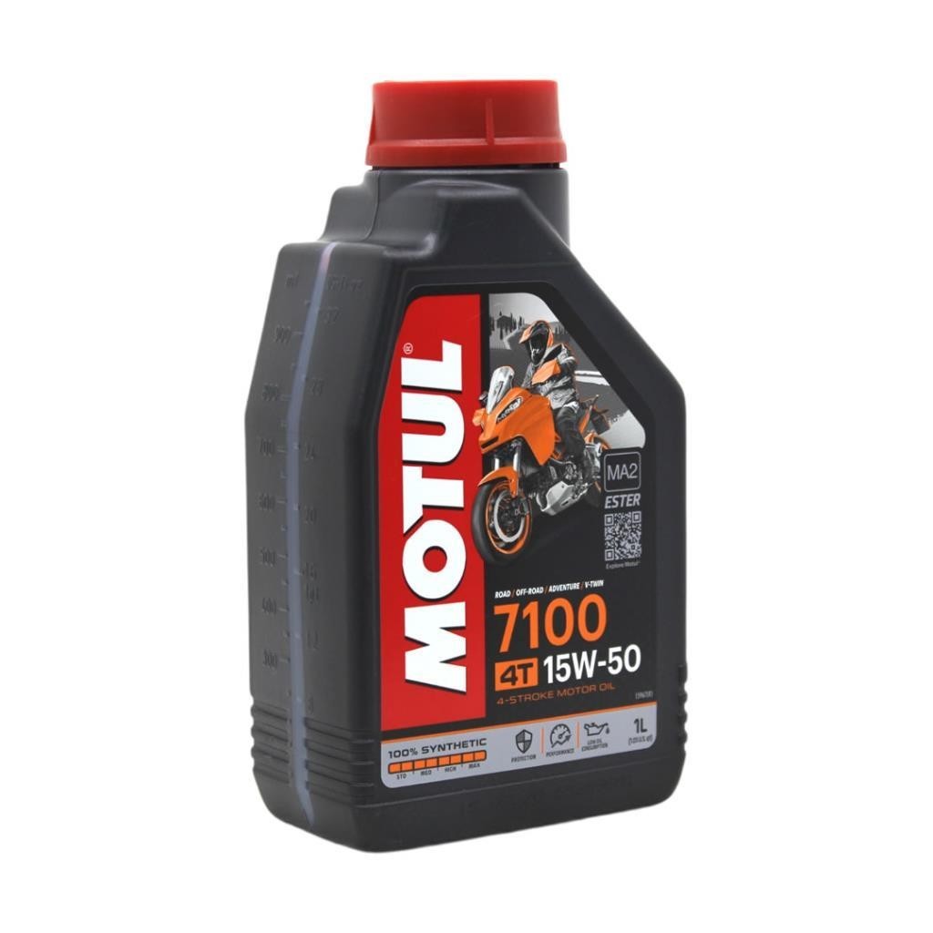 Motul 7100 4T 15W50 1 Lt Motosiklet Yağı (12 Adet)